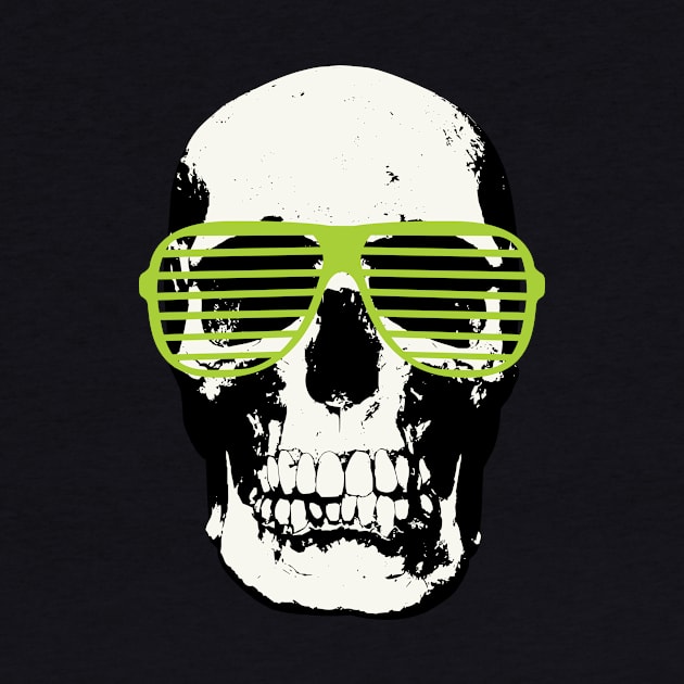 Cool skull with cool glasses by ExtraExtra